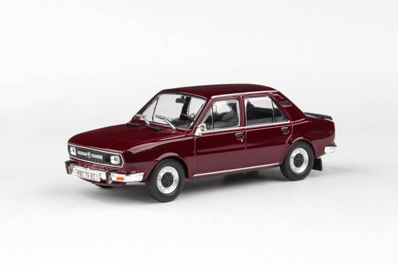 Abrex Škoda 120L 1:43 Červená Maron